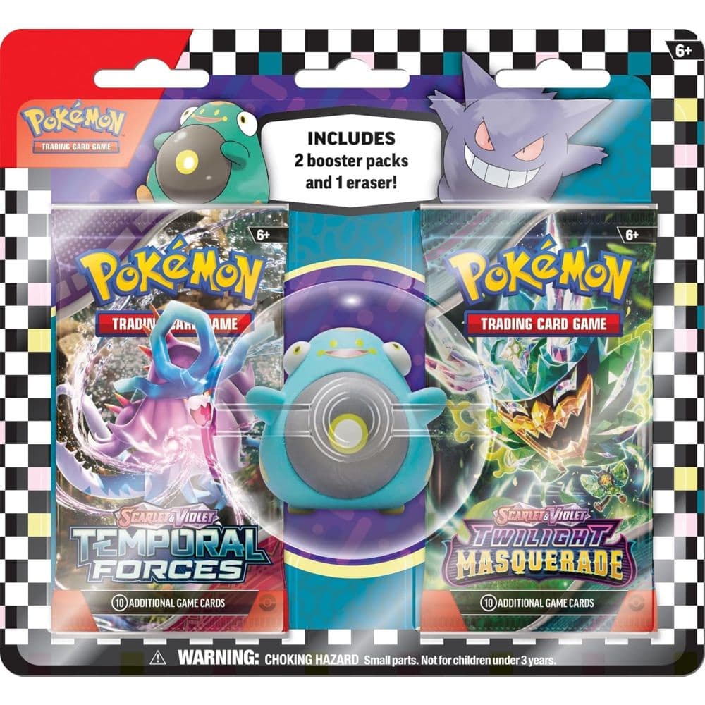 image Pokemon 2024 Booster Packs and Eraser  Main Image