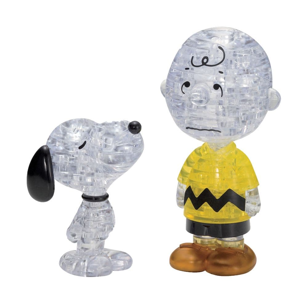 image Peanuts Snoopy and Charlie Brown 3D Crystal Puzzle Main Image