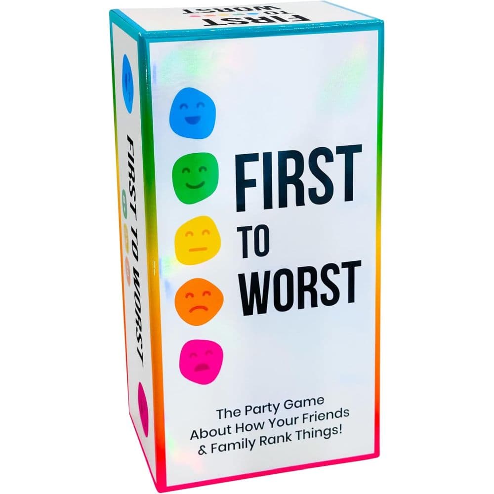 First to Worst Party Card Game Main Image