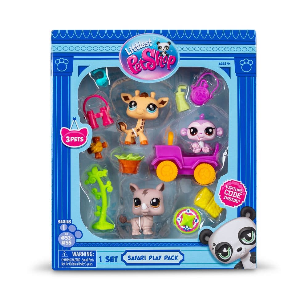 image Littlest Pet Shop Safari Play Pack Main Image