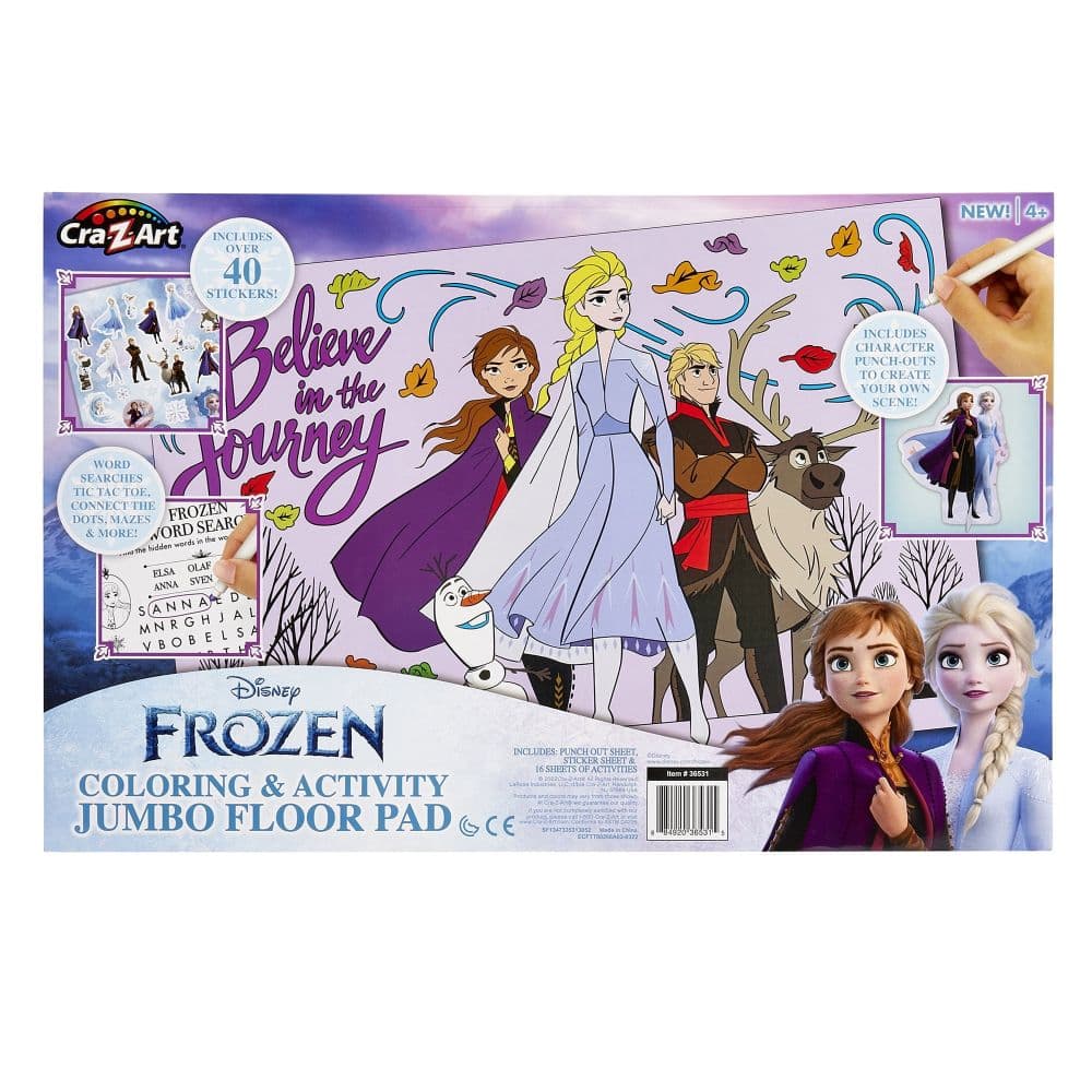 image Disney Frozen 2 Activity Jumbo Pad Main Product Image