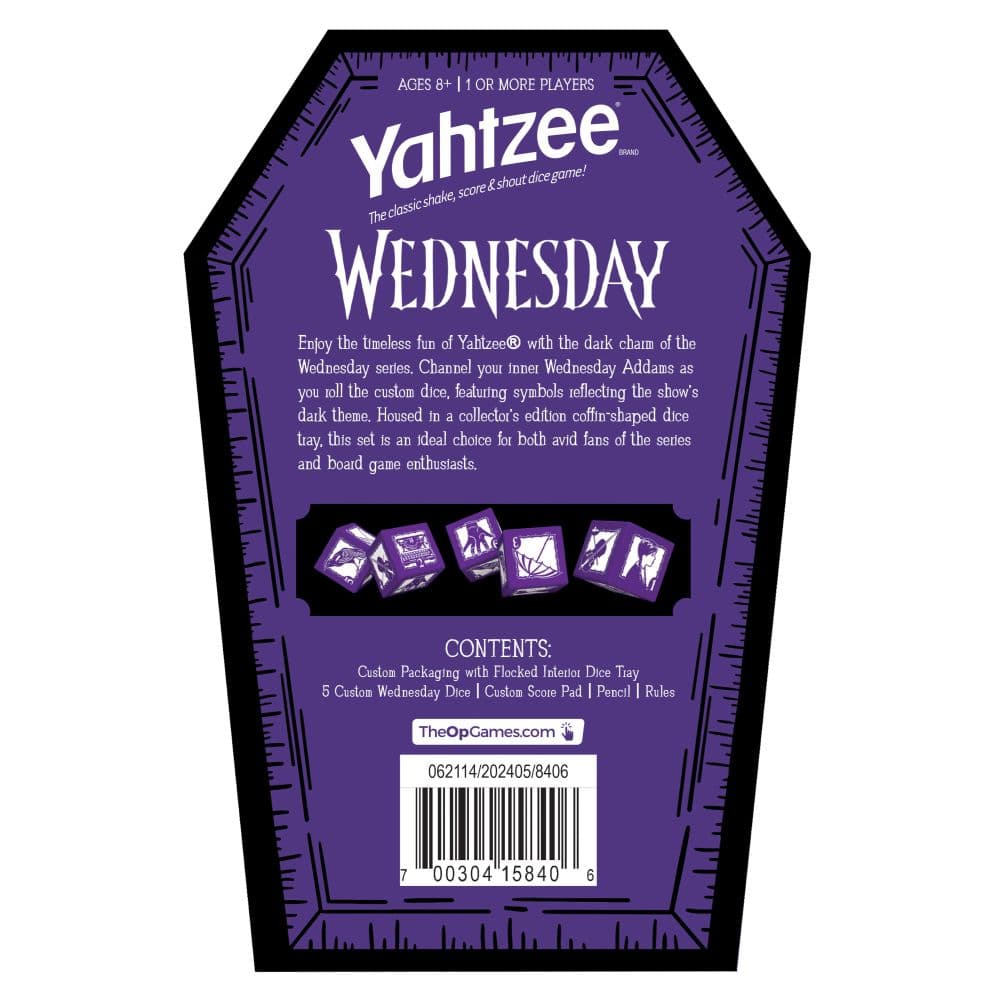 Yahtzee Wednesday First Alternate Image