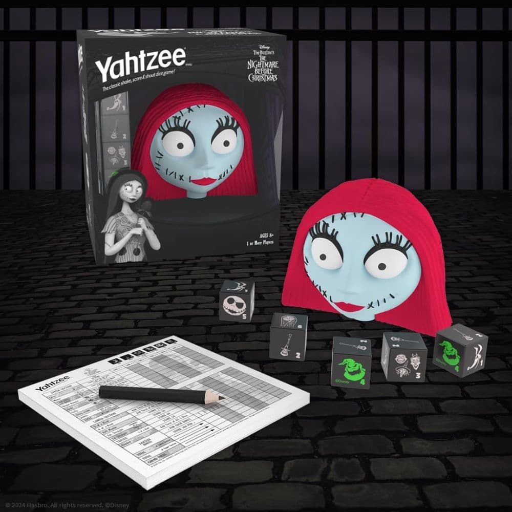 Yahtzee Nightmare Before Christmas Sally Third Alternate Image