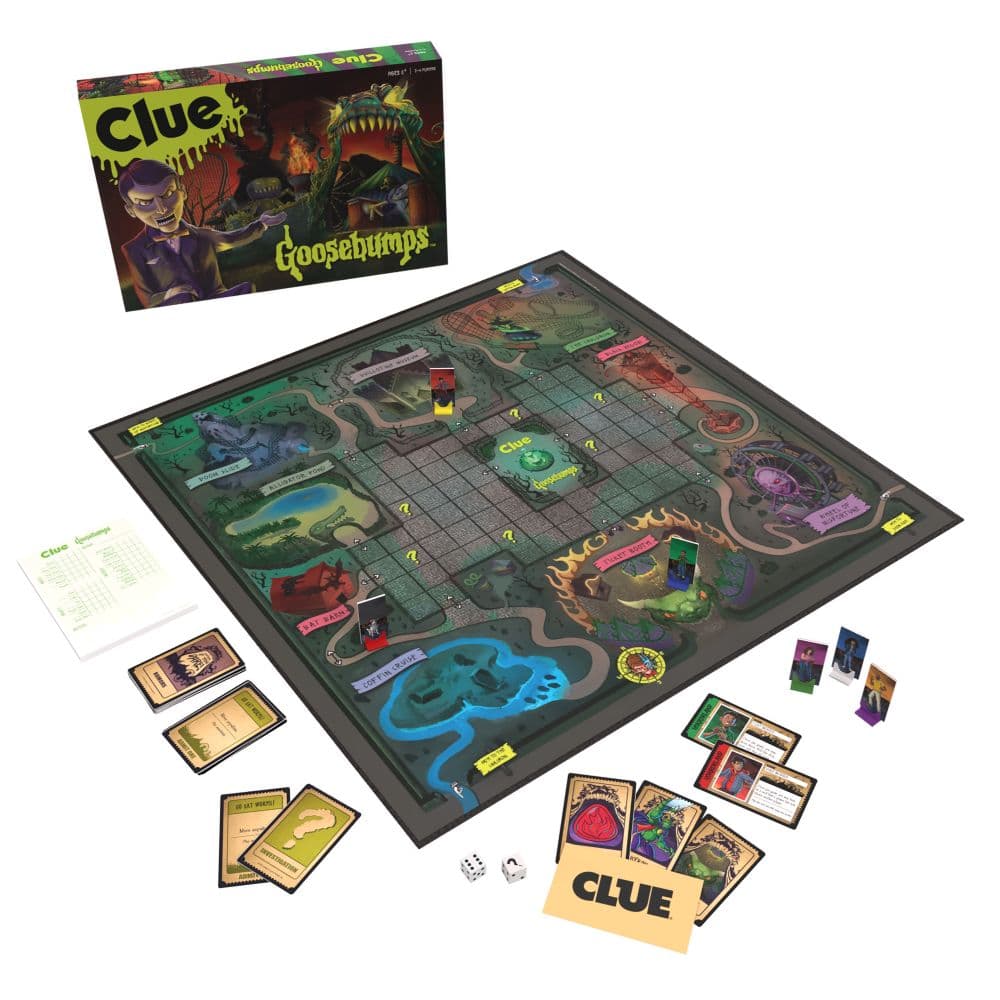 Clue Goosebumps Second Alternate Image