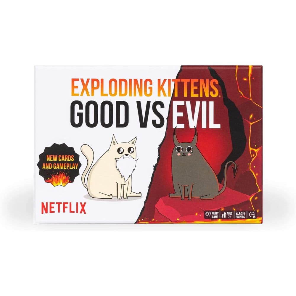 image Exploding Kittens Good vs. Evil Card Game Main Image