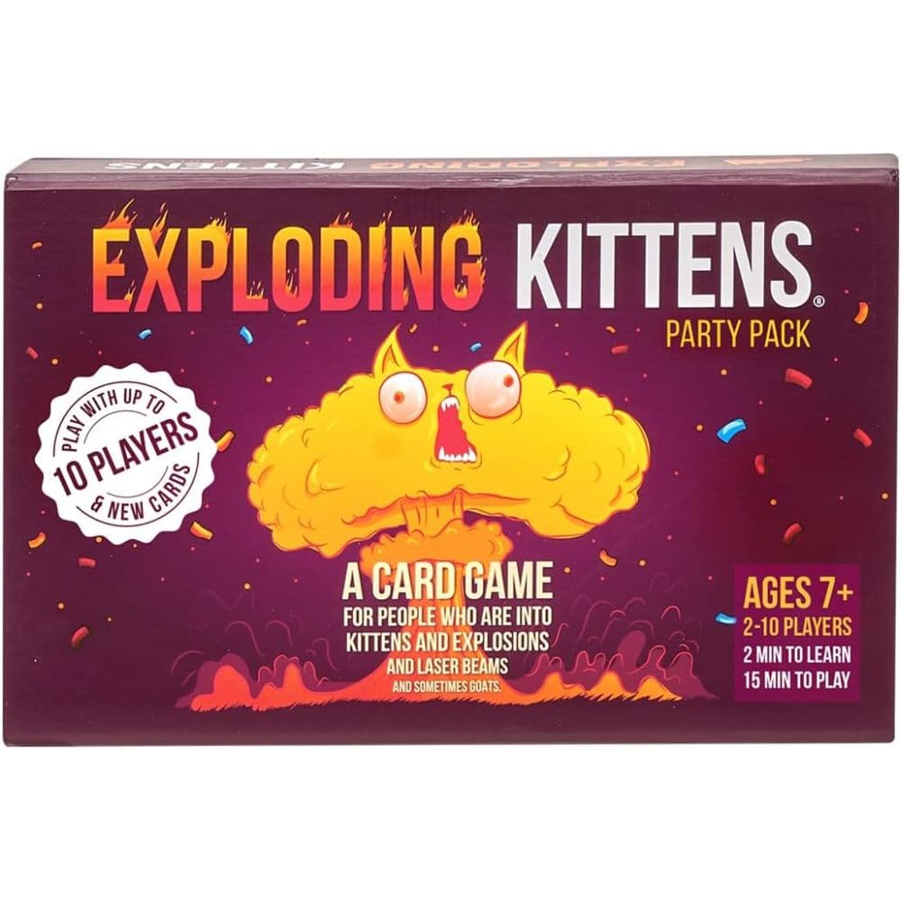 Exploding Kittens Party Pack Card Game Main Image