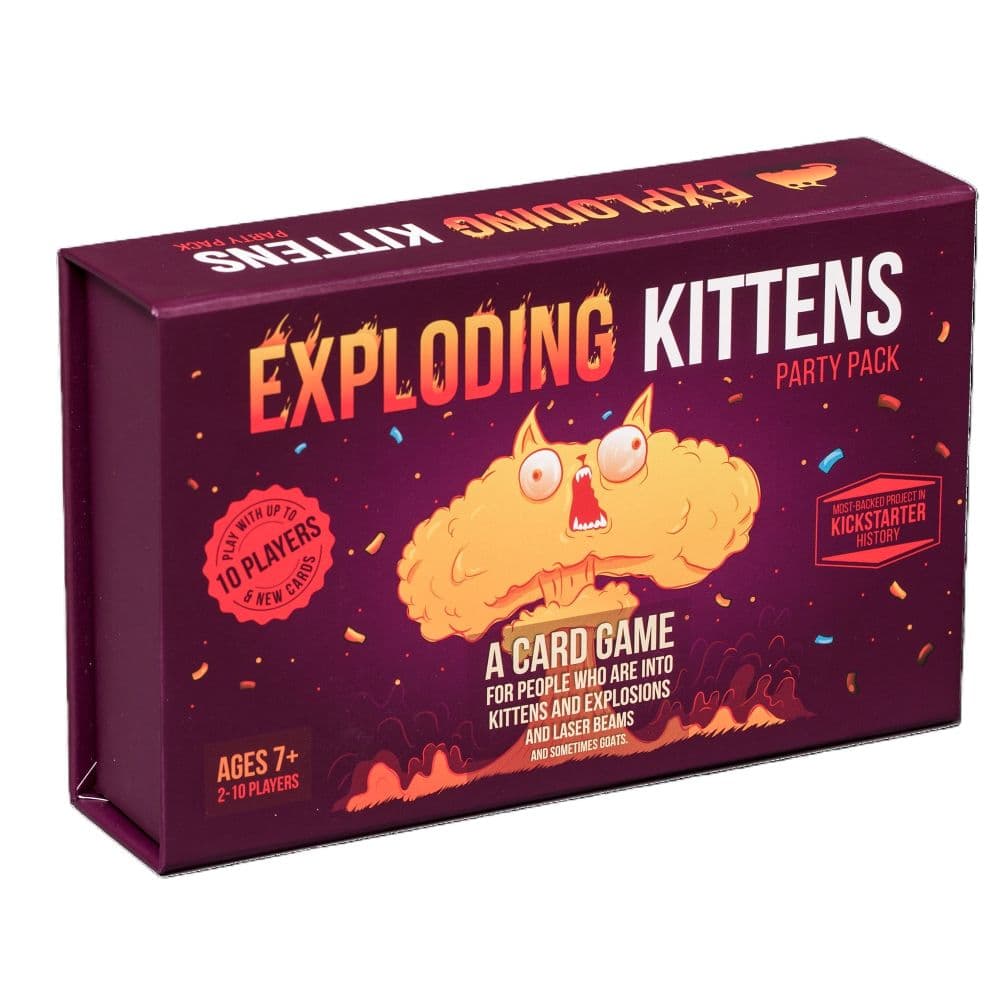 Exploding Kittens Party Pack Card Game First Alternate Image