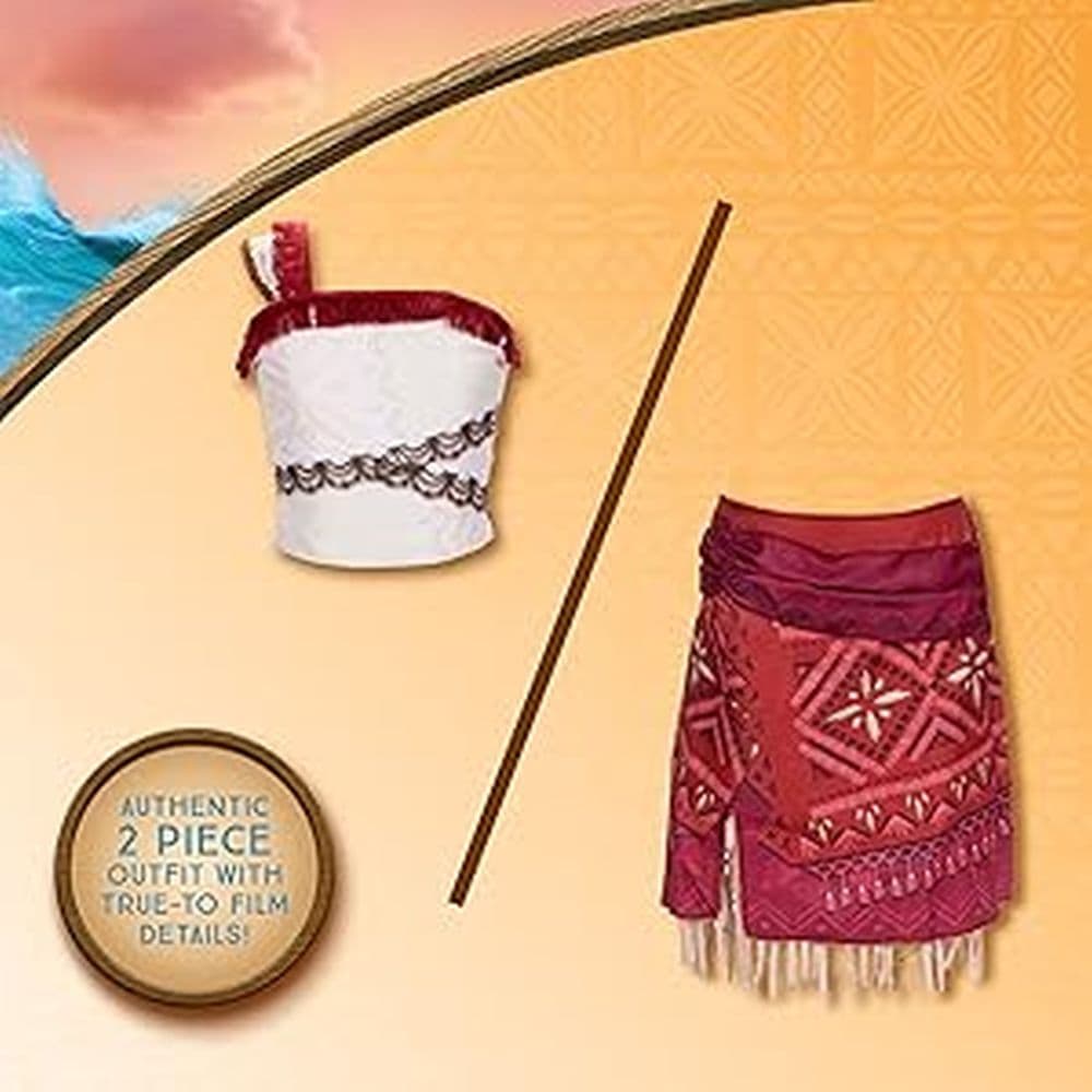 Disney Moana Dress Costume  Sixth Alternate Image