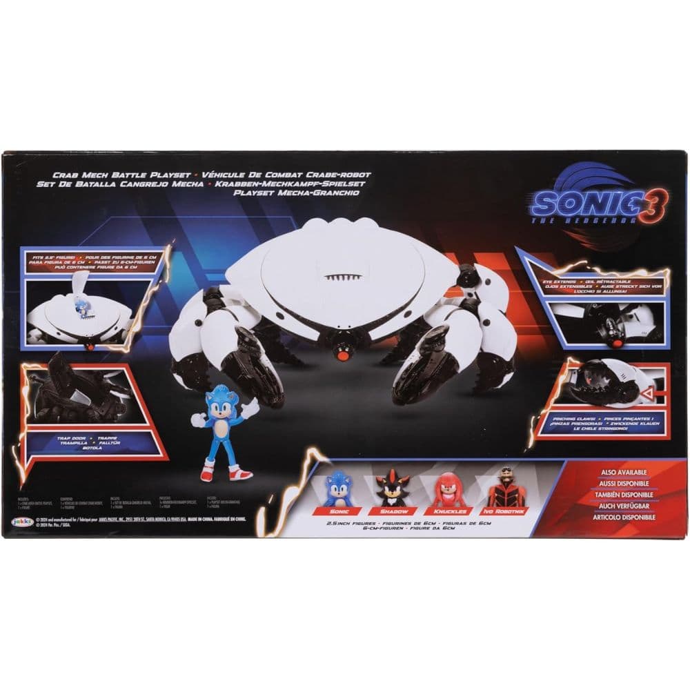 Sonic 3 Movie 2.5 Inch Feature Playset First Alternate Image