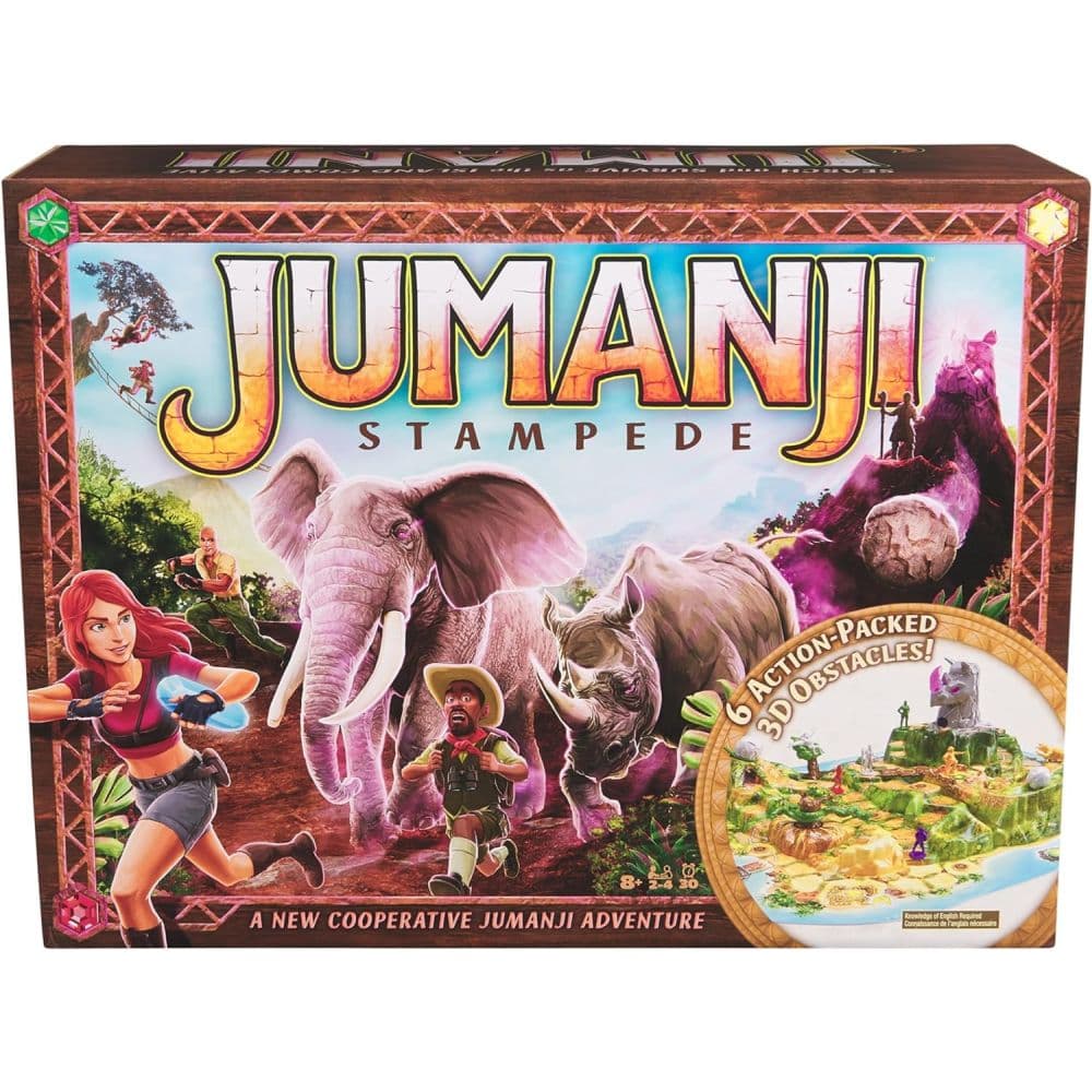 image Jumanji Stampede Board Game Main Image