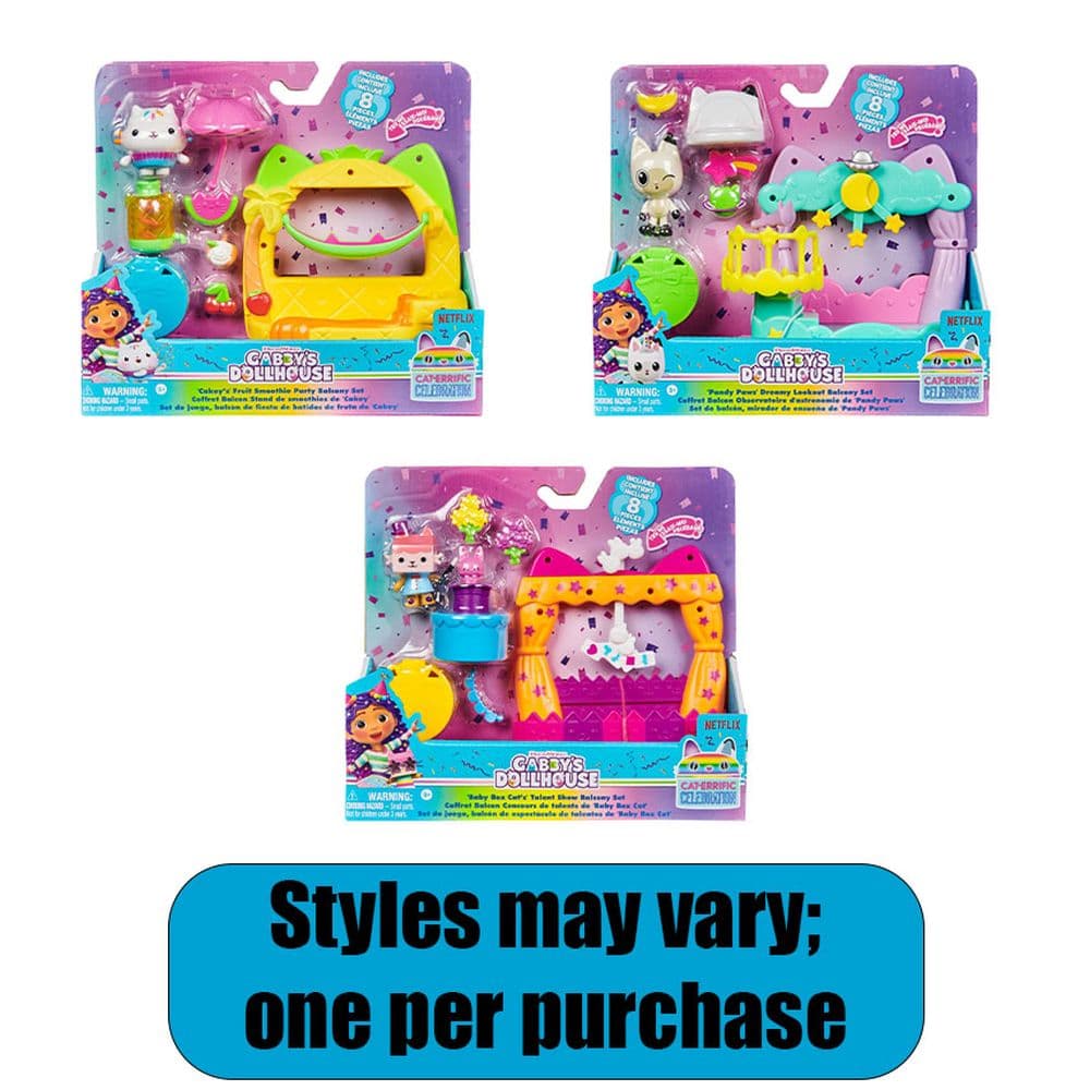 Gabbys Dollhouse Balcony Set - Styles May Vary First Alternate Image