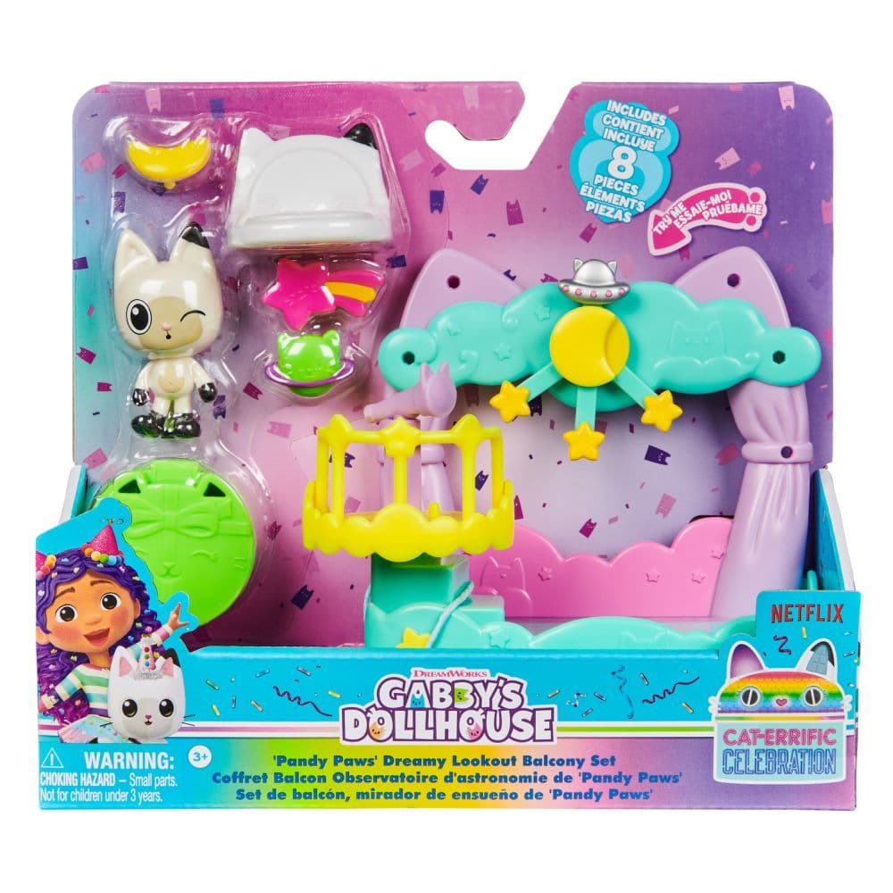 Gabbys Dollhouse Balcony Set - Styles May Vary Fourteenth Alternate Image