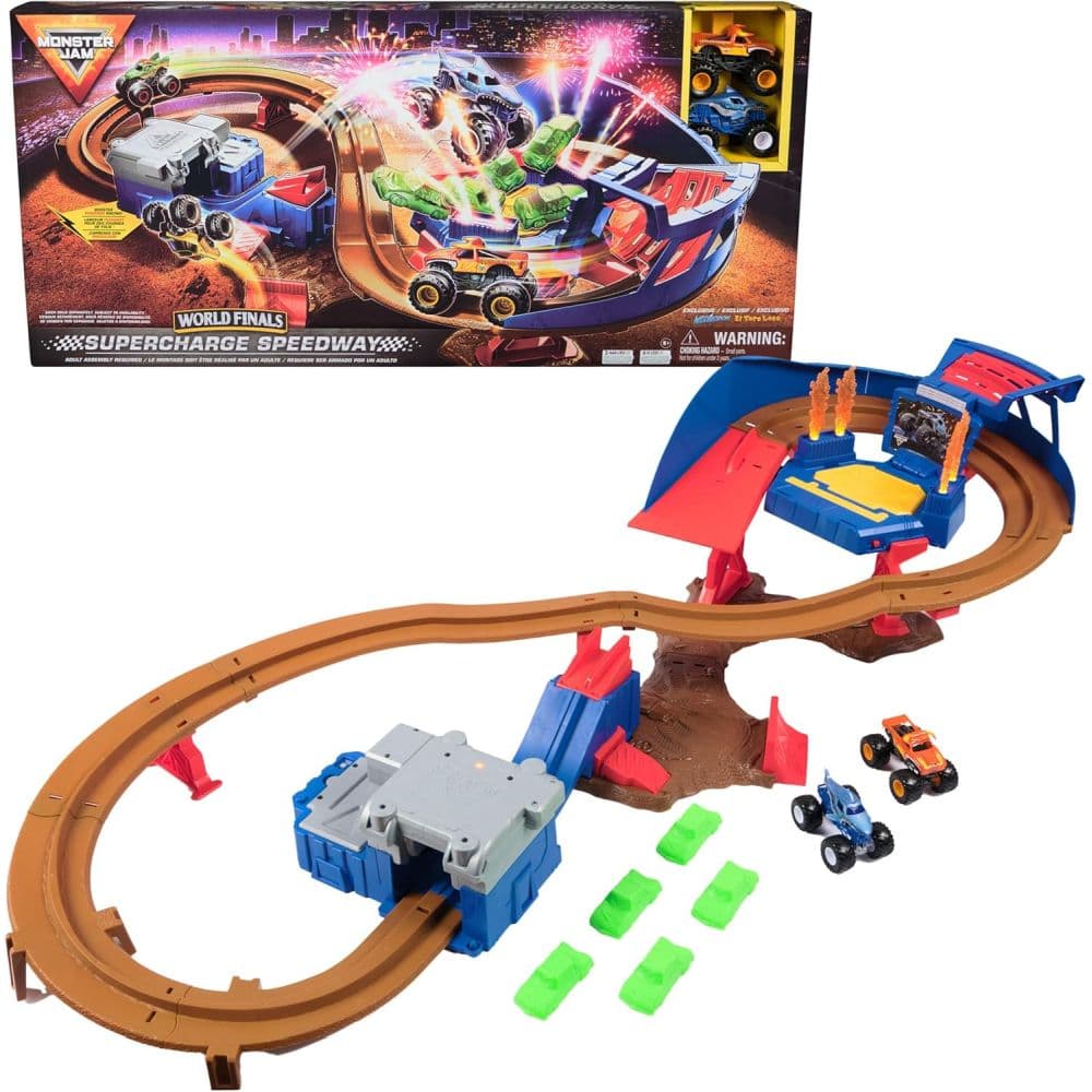 Monster Jam Booster Playset Main Image
