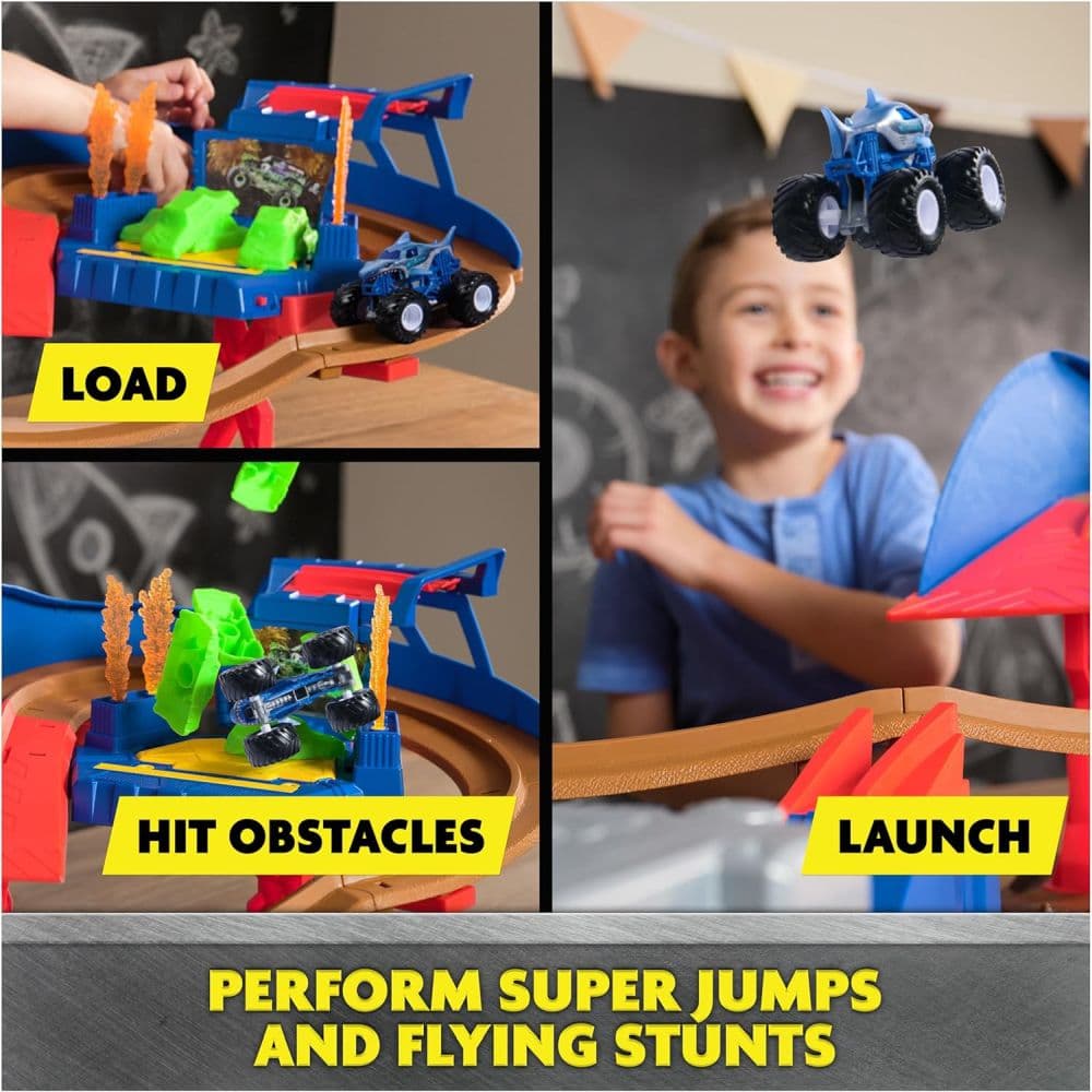 Monster Jam Booster Playset Second Alternate Image