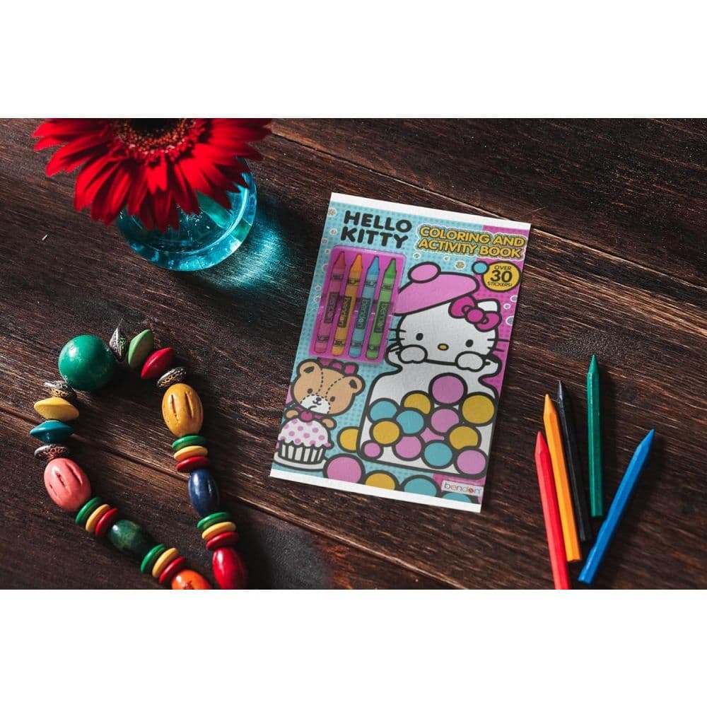 Hello Kitty Coloring &amp; Activity Book with Crayons Fourth Alternate Image