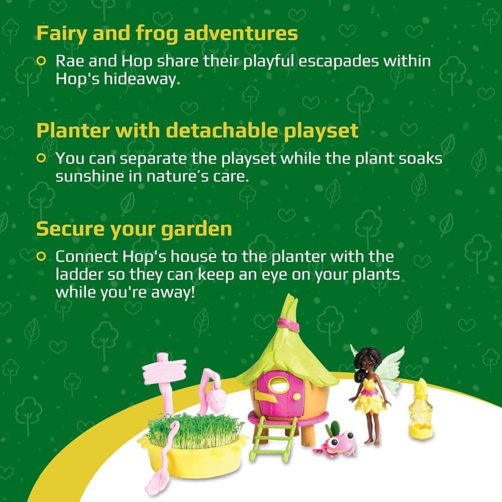 PlayMonster My Fairy Garden Hops Hideaway Playset Third Alternate Image