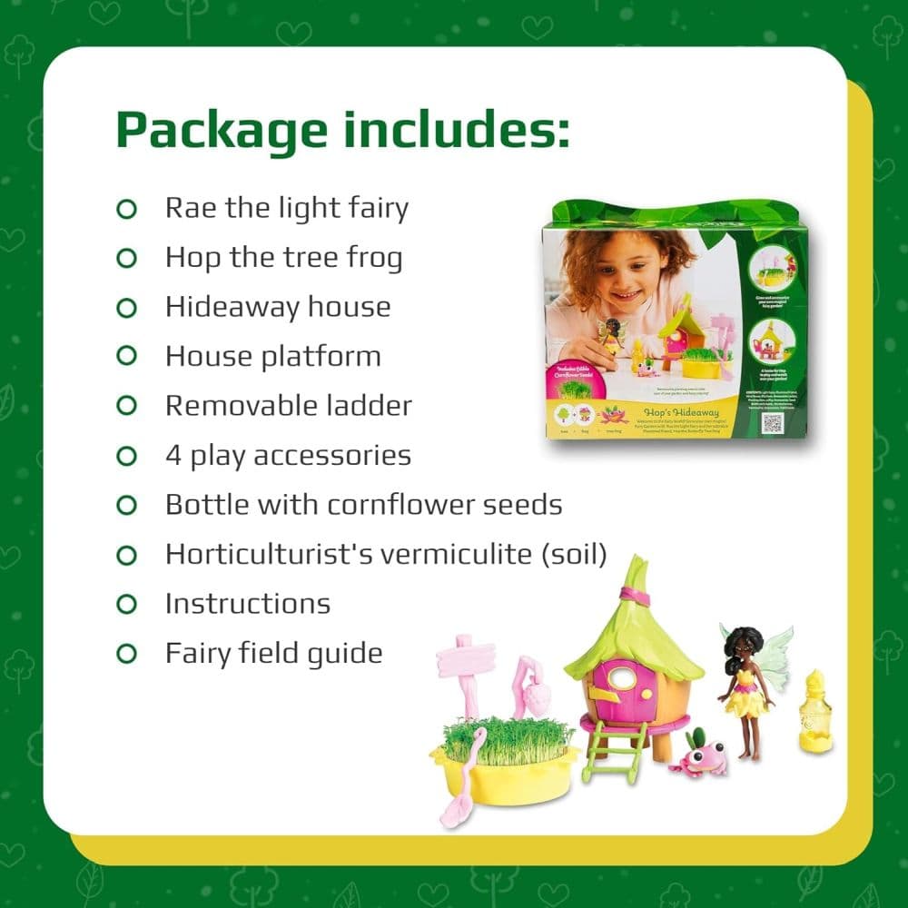 PlayMonster My Fairy Garden Hops Hideaway Playset Fifth Alternate Image