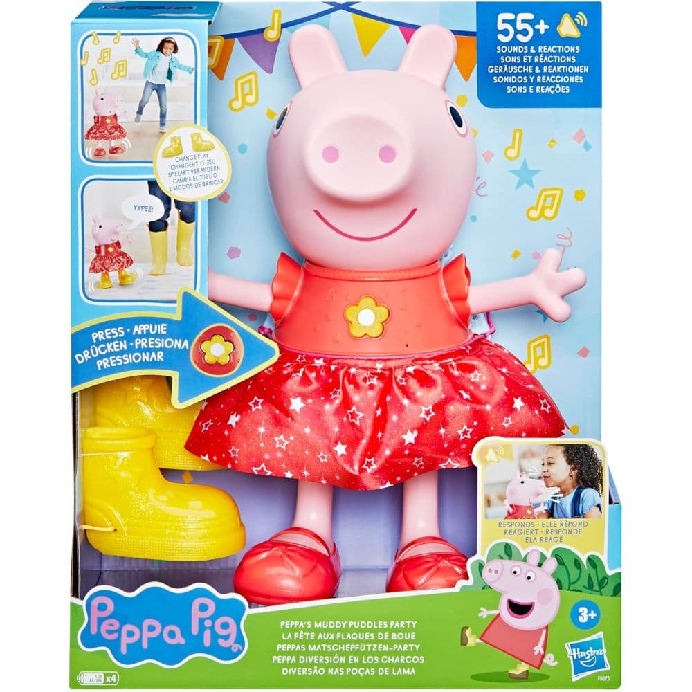 image Peppa Pig Peppa's Muddy Puddles Party Main Image
