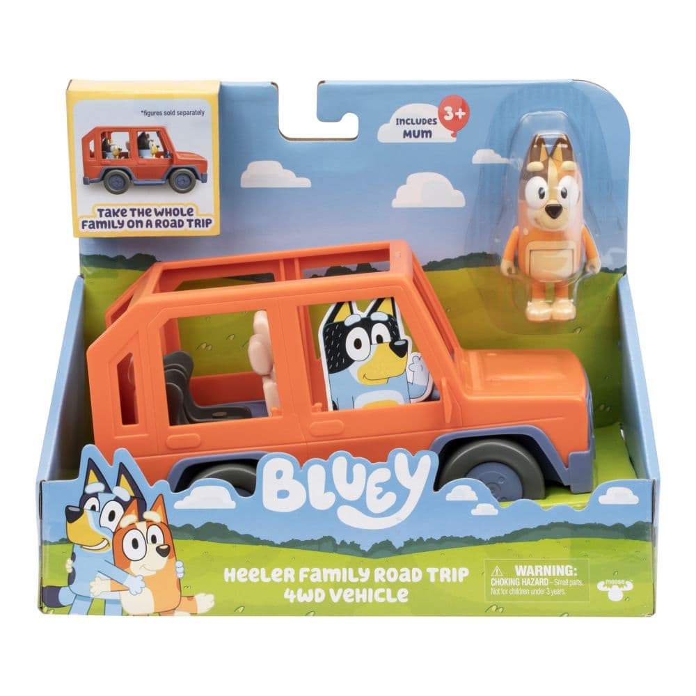 image Bluey Heeler Family Road Trip 4WD Vehicle Main Product Image