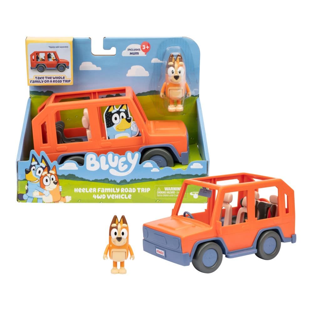 Bluey Heeler Family Road Trip 4WD Vehicle Fifth Alternate Image