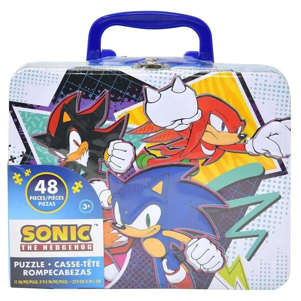 image Sonic the Hedgehog Tin Lunch Box 48 Piece Puzzle Main Product Image