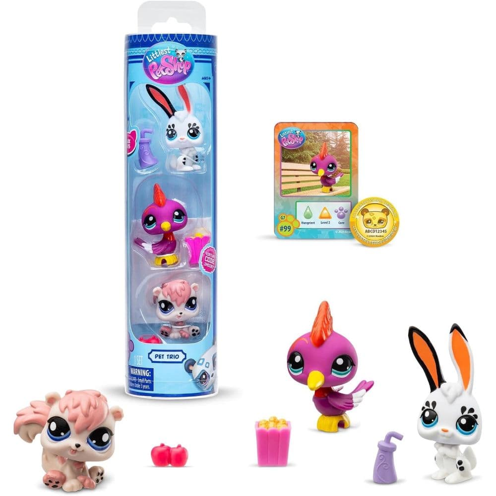 Littlest Pet Shop Pet Trio Tube - Styles May Vary Fifth Alternate Image