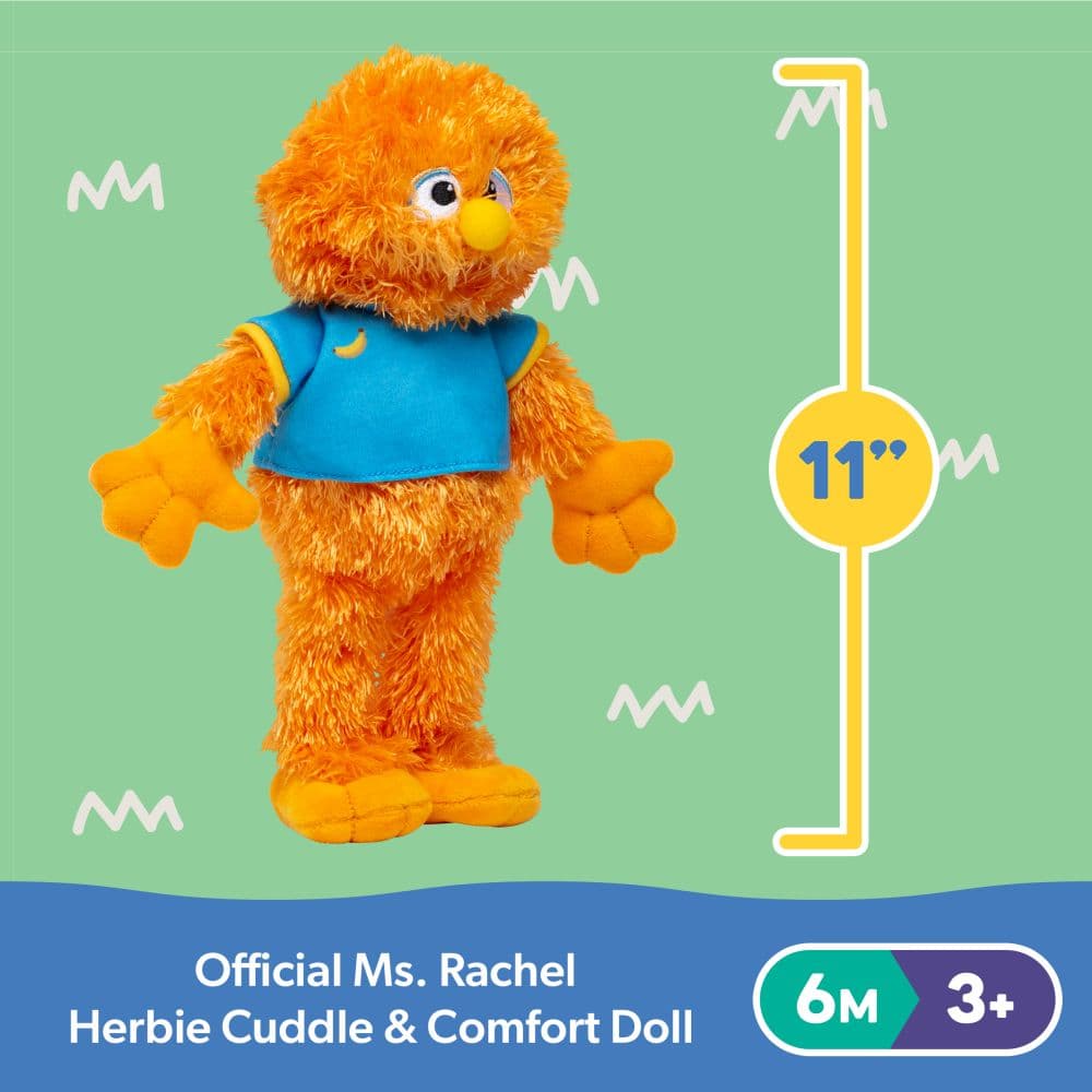 Ms. Rachel Herbie Cuddle &amp; Comfort Friend Doll First Alternate Image
