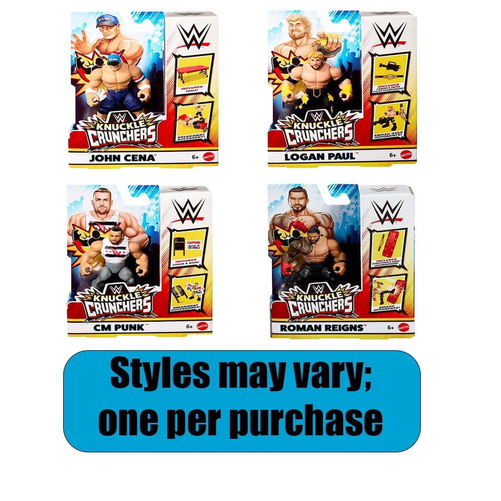 WWE Knuckle Crunchers - Style May Vary Eleventh Alternate Image