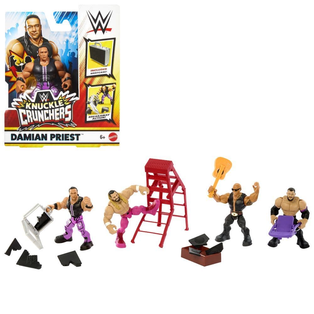 WWE Knuckle Crunchers - Style May Vary Twelfth Alternate Image
