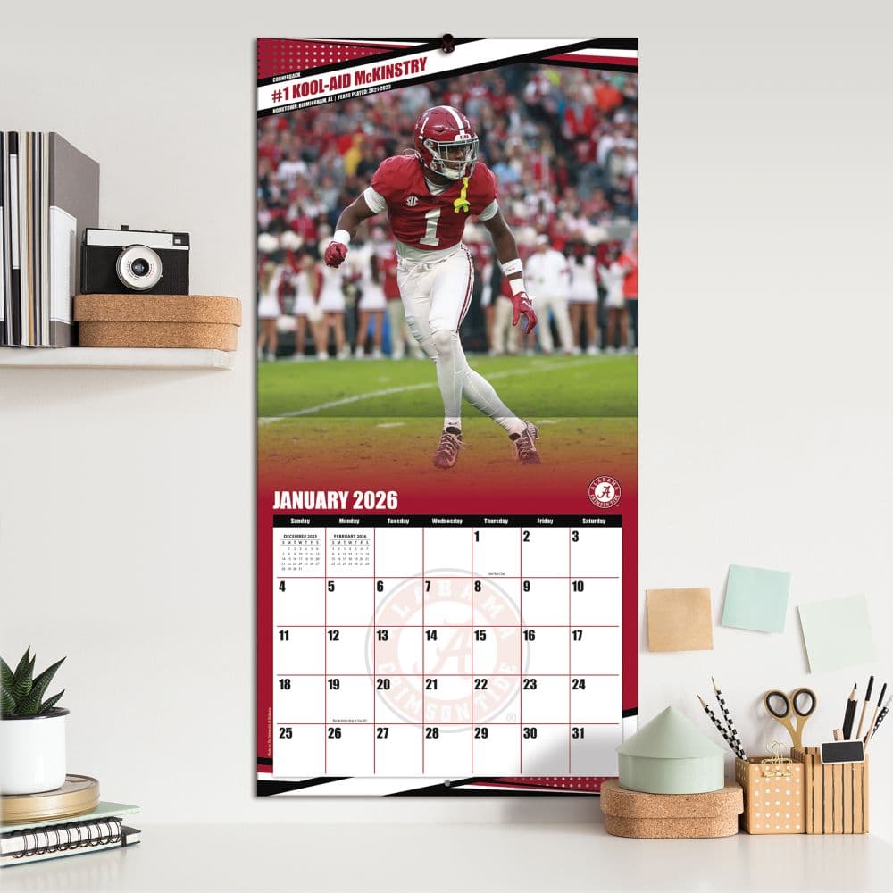 COL Alabama Crimson Tide Wall Fifth Alternate Image