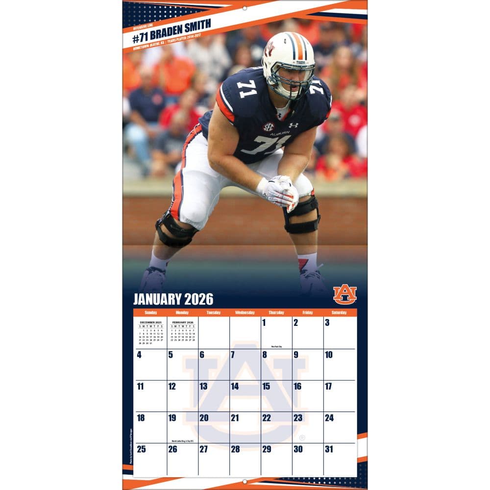 COL Auburn Tigers Wall Third Alternate Image