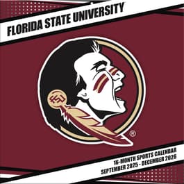 Florida State University Seminole 2026 Wall Calendar
