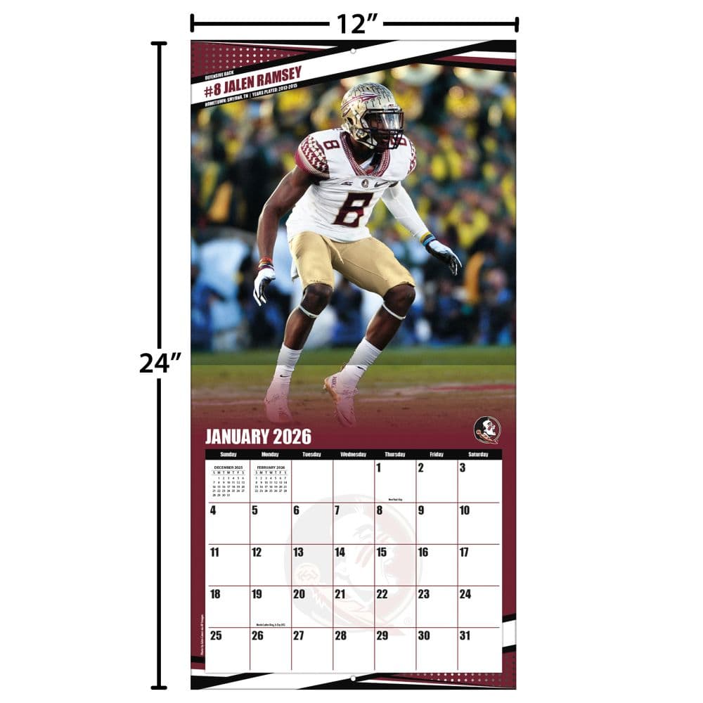 COL Florida State Seminoles Wall Fourth Alternate Image