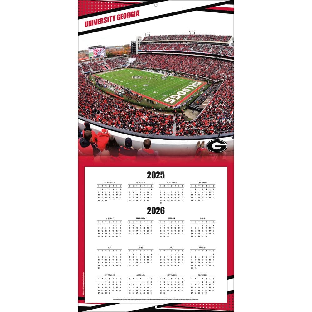 COL Georgia Bulldogs Wall Second Alternate Image