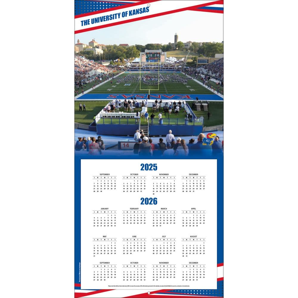 COL Kansas Jayhawks Wall Second Alternate Image