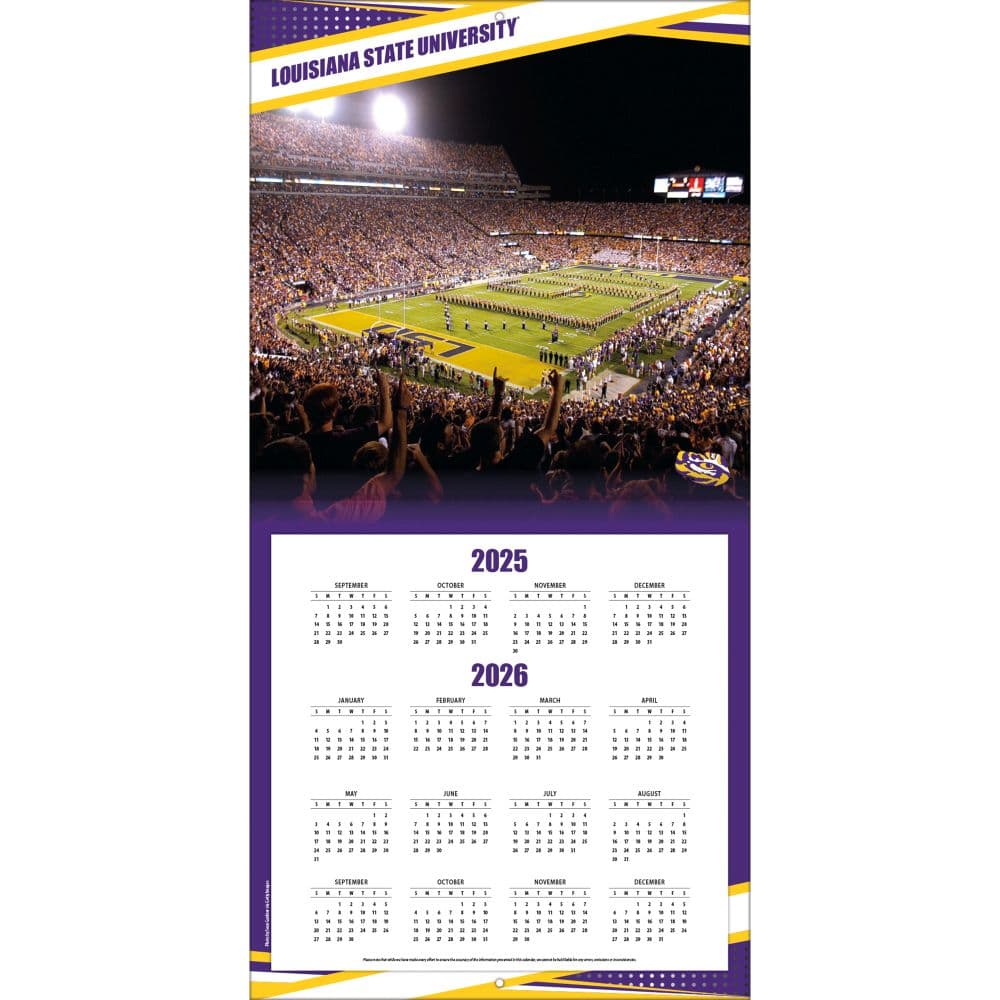 COL LSU Tigers Wall Second Alternate Image