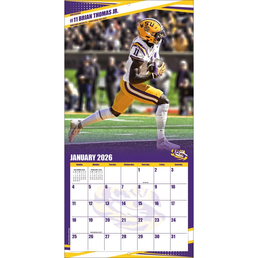COL LSU Tigers Wall Third Alternate Image