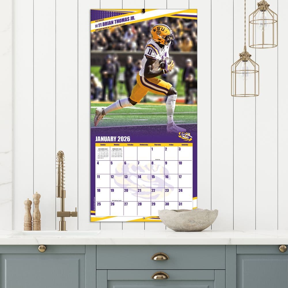 COL LSU Tigers Wall Fifth Alternate Image