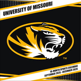 Missouri Tigers 2026 Wall Calendar