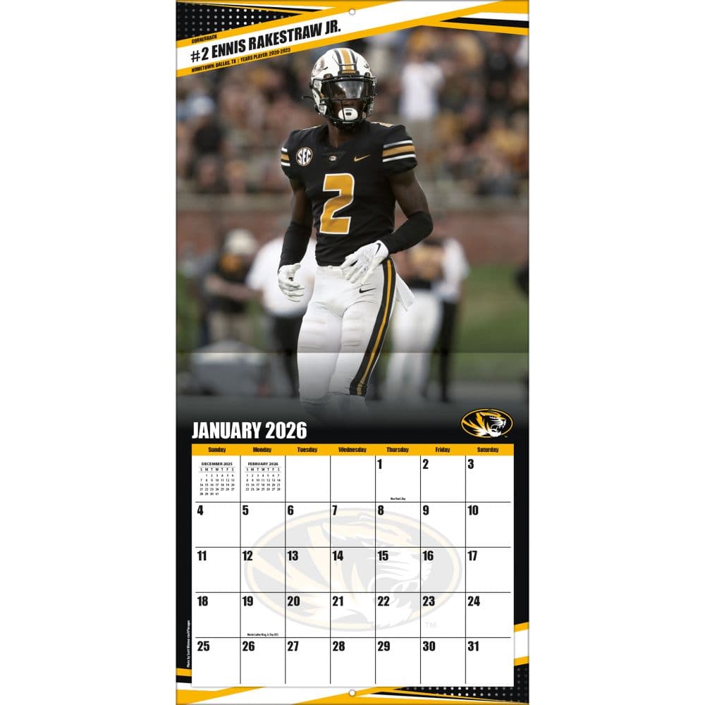 COL Missouri Tigers Wall Third Alternate Image