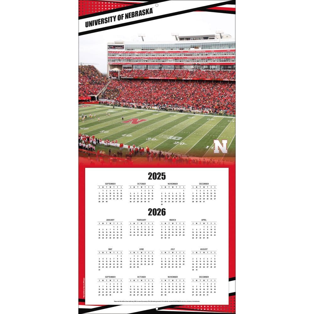 COL Nebraska Cornhuskers Wall Second Alternate Image