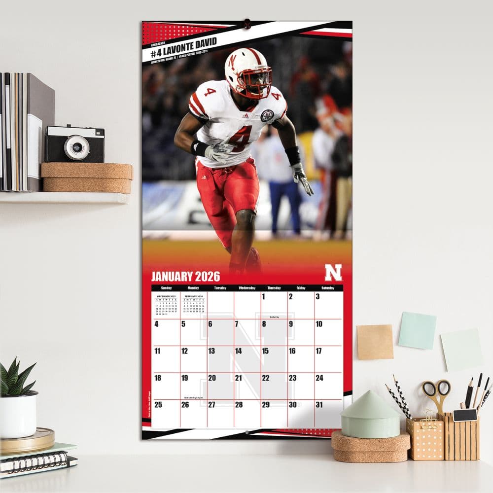 COL Nebraska Cornhuskers Wall Fifth Alternate Image