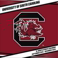 image NCAA South Carolina Gamecocks 2026 Wall Calendar Main Product Image