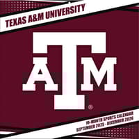 image NCAA Texas Aggies 2026 Wall Calendar Main Product Image