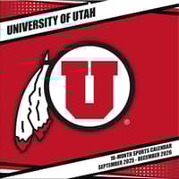 image NCAA Utah Utes 2026 Wall Calendar Main Product Image