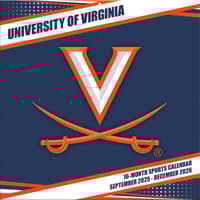 image NCAA Virginia Cavaliers 2026 Wall Calendar Main Product Image