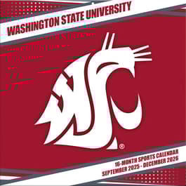 Washington State University Cougars 2026 Wall Calendar