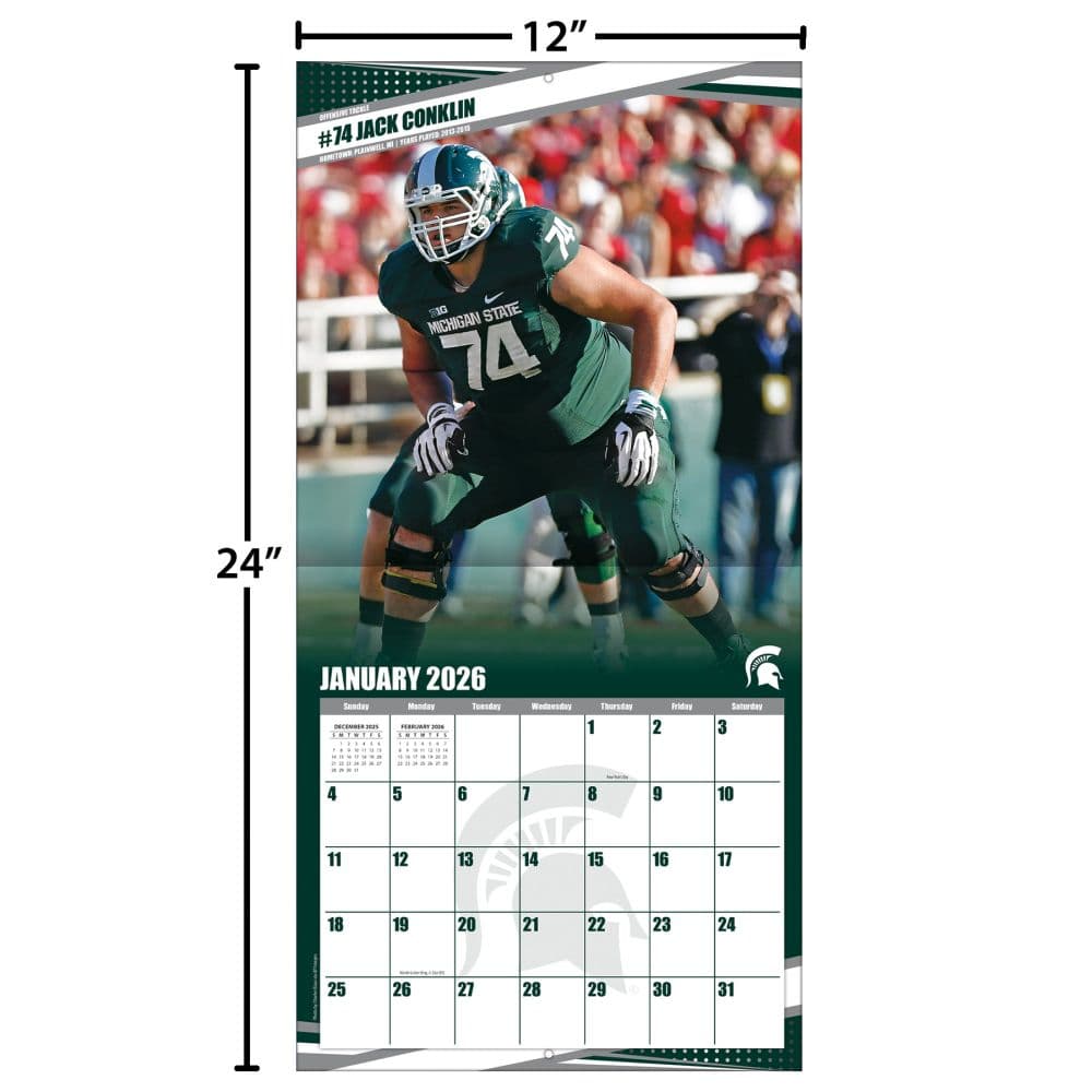 COL Michigan State Spartans Wall Fourth Alternate Image