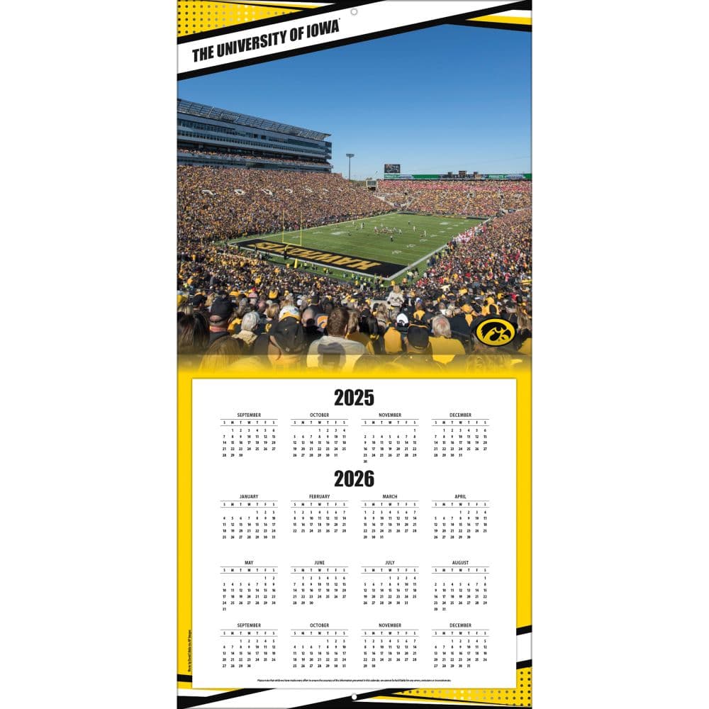 COL Iowa Hawkeyes Wall Second Alternate Image