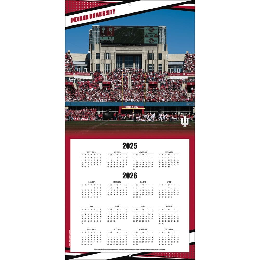 COL Indiana Hoosiers Wall Second Alternate Image